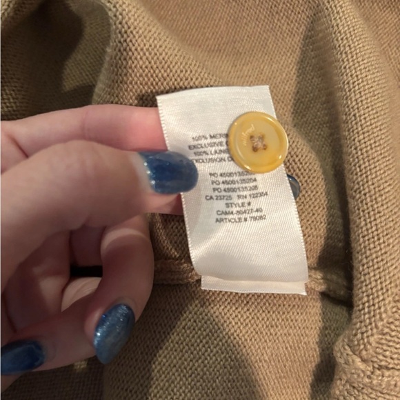 Wilfred Aritzia Women’s Small Long Wool Button Down Oversized Cardigan Sweater - Picture 6 of 9